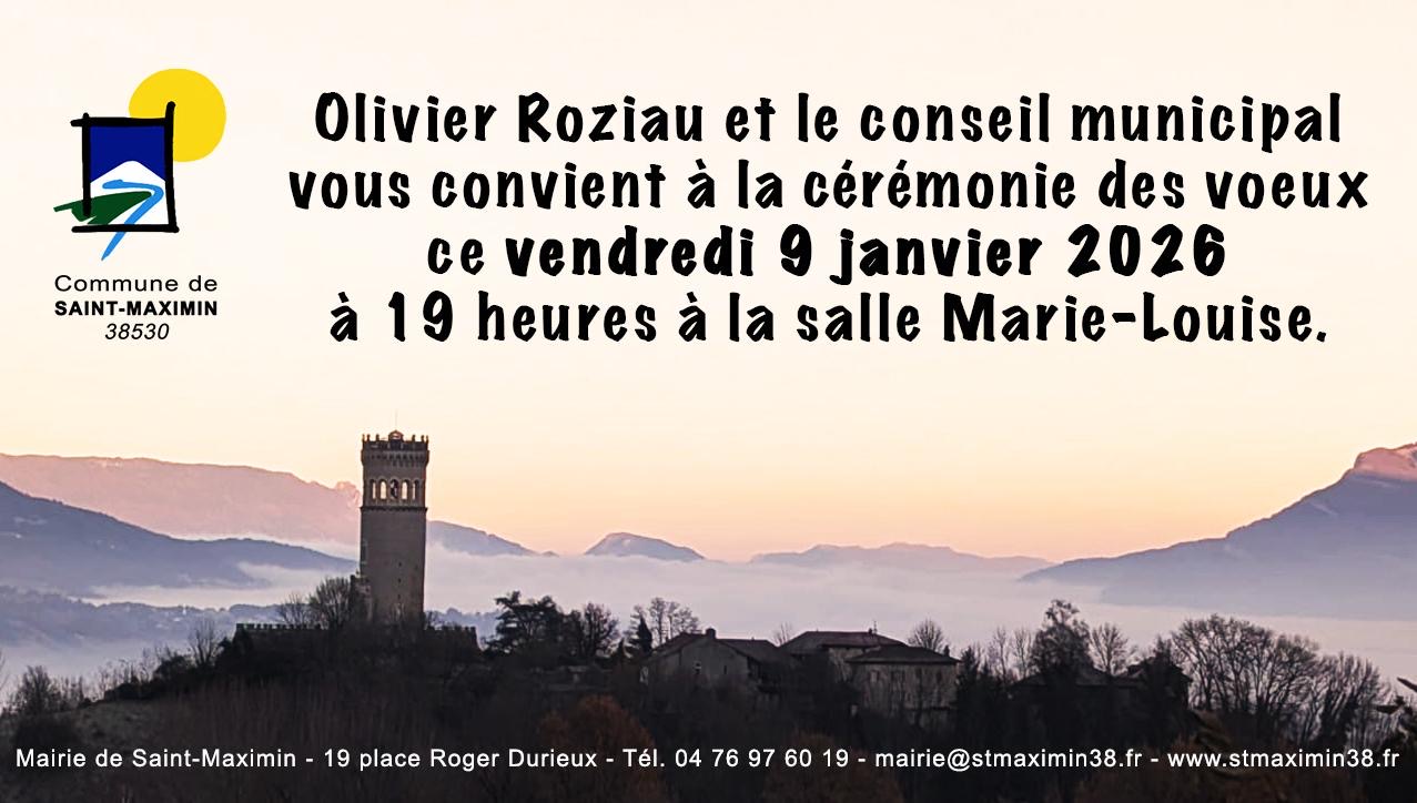 Cérémonie des vœux 2026